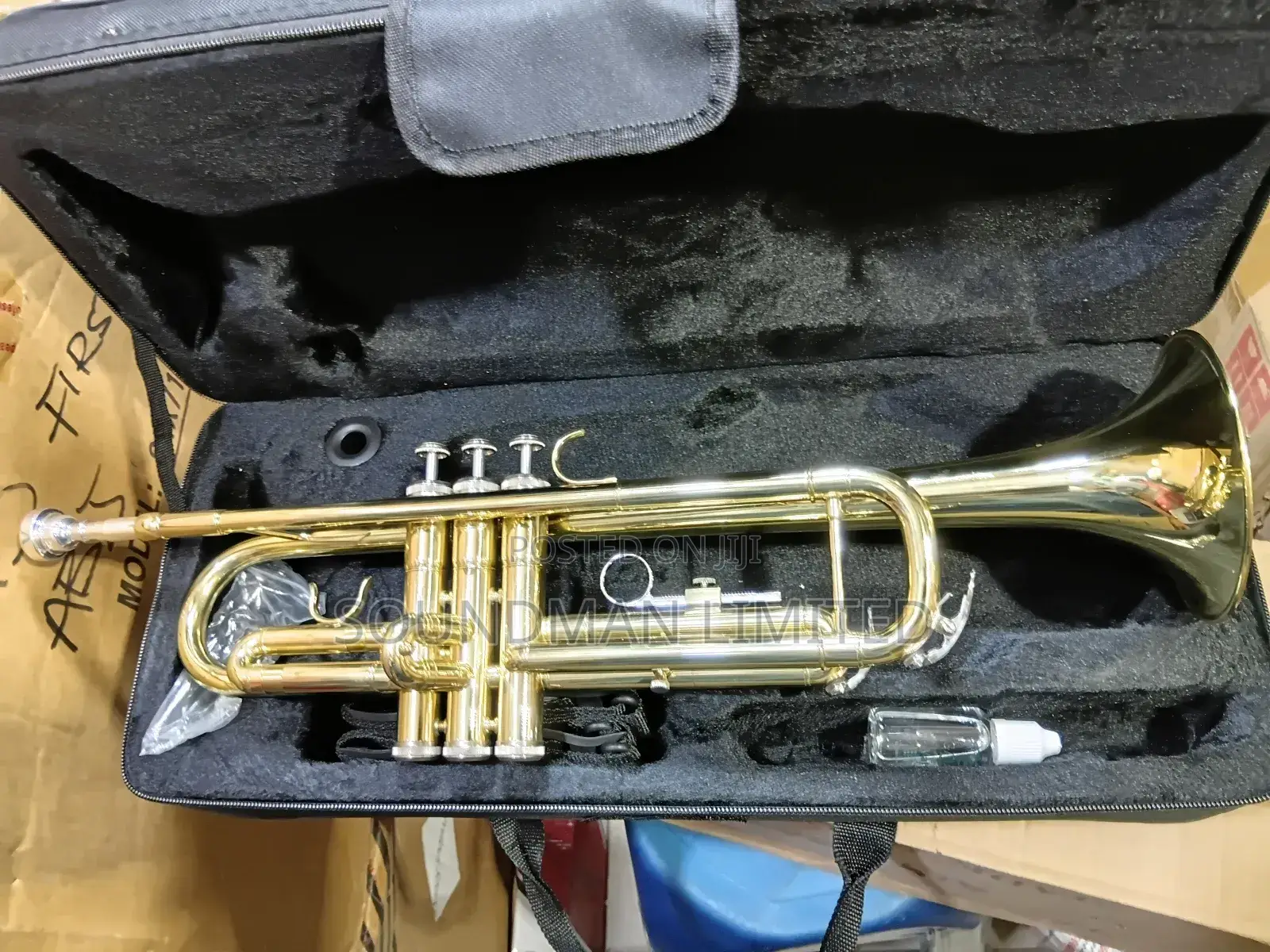 Professional Gold Trumpet