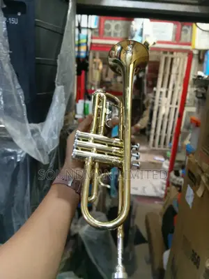 Professional Gold Trumpet