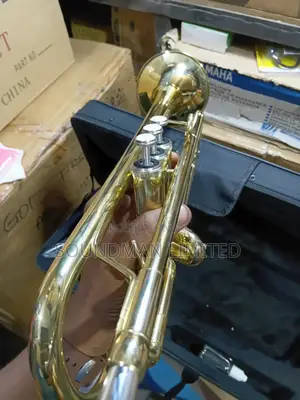 Professional Gold Trumpet