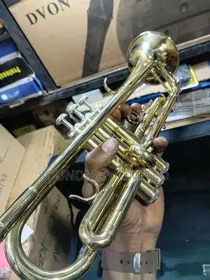 Professional Gold Trumpet