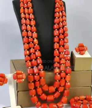 Coral Beads For Bride And Groom