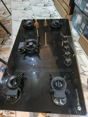 Original Newcastle Built-in 90cm Premium Flips Up 5 Burners Gas Cooker