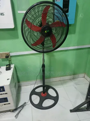 18" Solar Rechargeable Fan