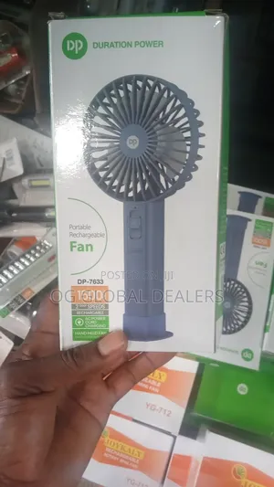 Dp Duration Portable Rechargeable Hand Fan