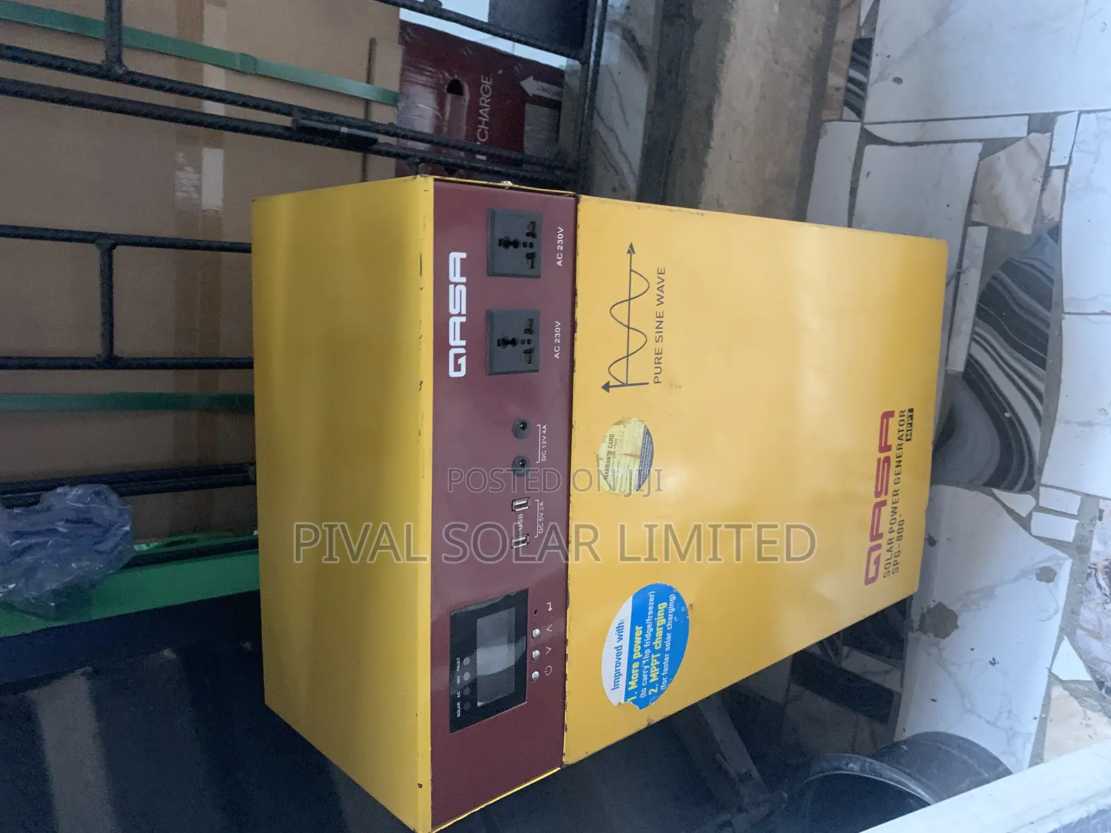 800watts Qasa Solar Generator