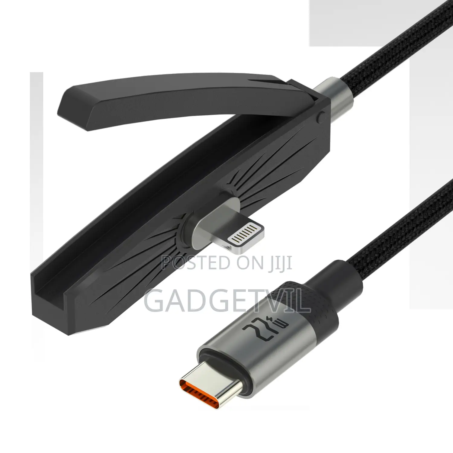 240w Foldable Stand Braided Data Cable