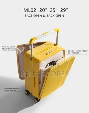 Giordano Genius Wide Hand Carry Luggage (Very Durable) Lightweight