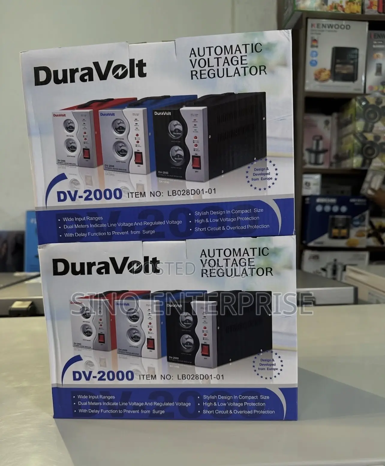 Duravolt 2kva (2000w) Automatic Voltage Stabilizer Dv-2000