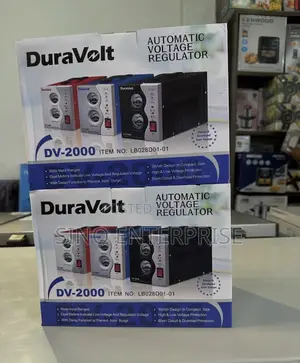 Duravolt 2kva (2000w) Automatic Voltage Stabilizer Dv-2000