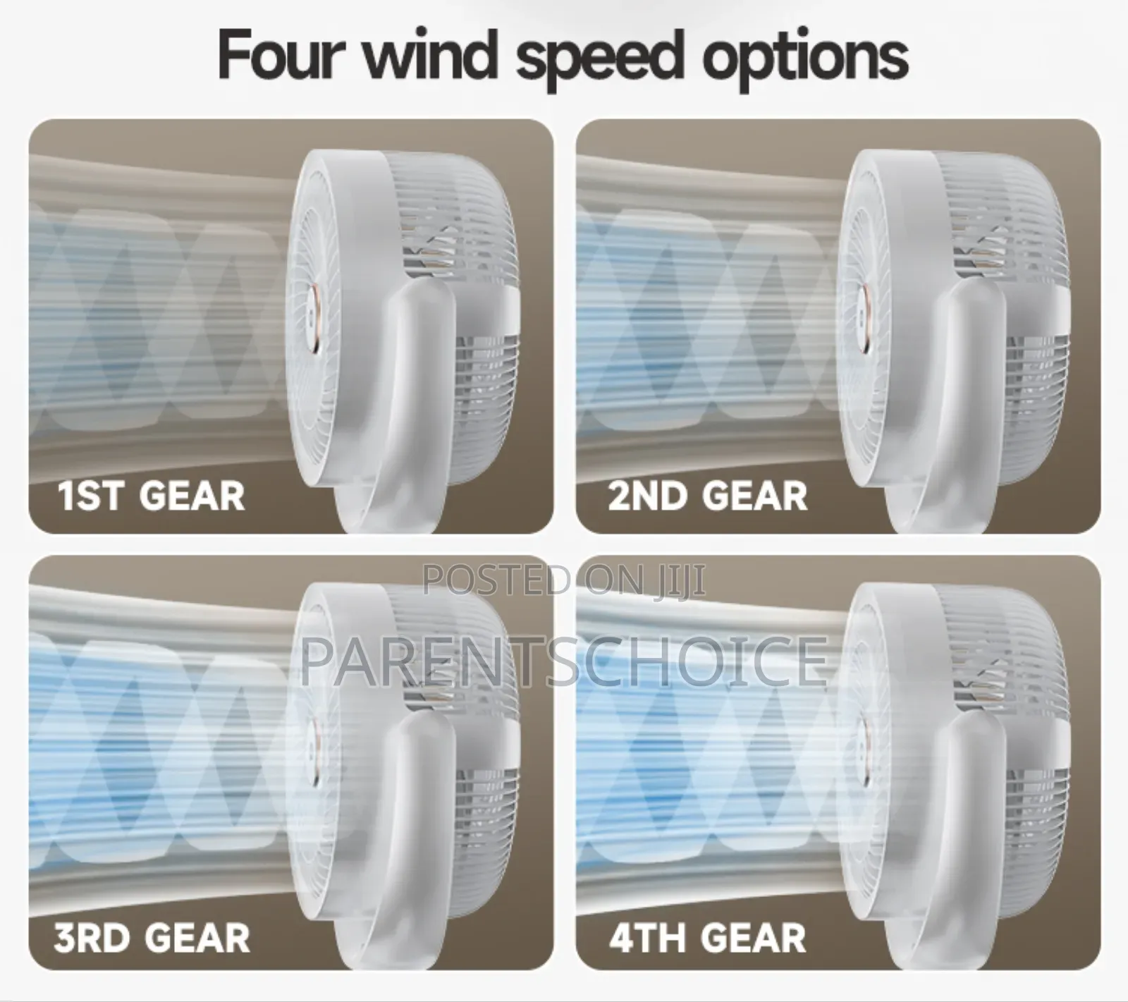 Dp-7641a 7 Inch Rechargeable Standing Remote Fan