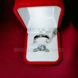 2 Pieces Wedding Rings Set for Women. Available in Different Sizes.