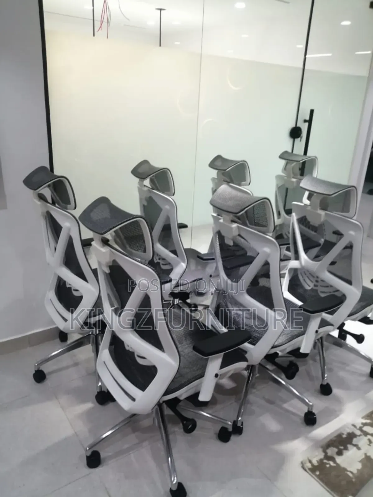 Ergonomic Executive Office Chairs Feature Breathable Mesh Backs