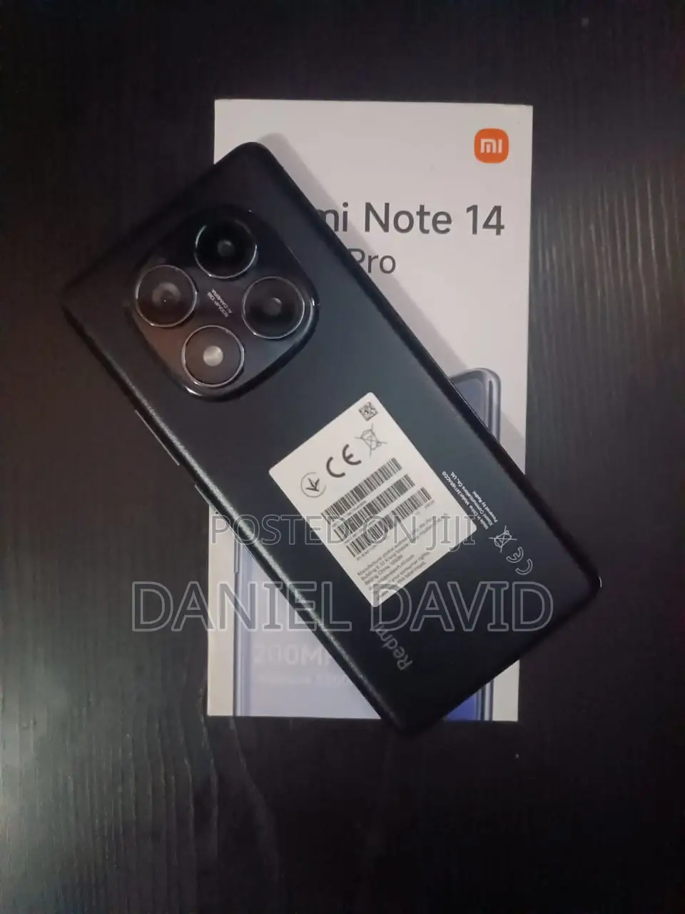 Xiaomi Redmi Note 14 Pro 256 GB Black