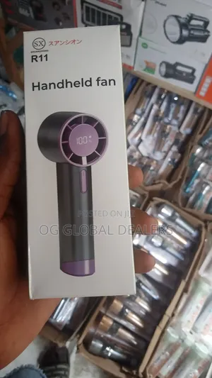 Handheld Digital Rechargeable Fan (R11 Model)