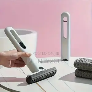 Compact Portable Cleaning System With Quick-Dry Mop Heads - Multi-Su
