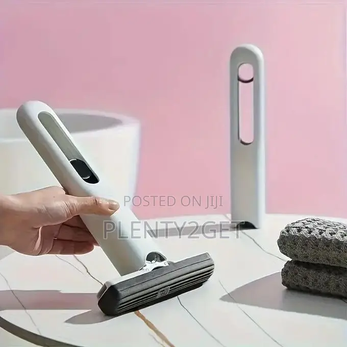 Compact Portable Cleaning System With Quick-Dry Mop Heads - Multi-Su