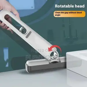 Compact Portable Cleaning System With Quick-Dry Mop Heads - Multi-Su