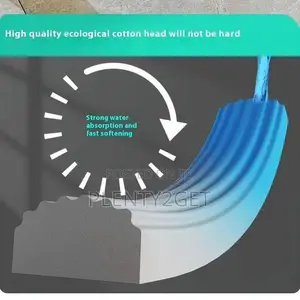 Compact Portable Cleaning System With Quick-Dry Mop Heads - Multi-Su