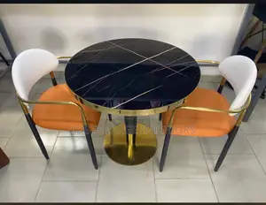 Modern 2 Seater Marble Dining Set