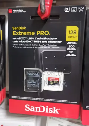 Sandisk 128gb Extreme Pro Microsdxc Uhs-I Card (200mb/S)