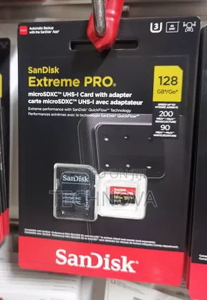 Sandisk 128gb Extreme Pro Microsdxc Uhs-I Card (200mb/S)