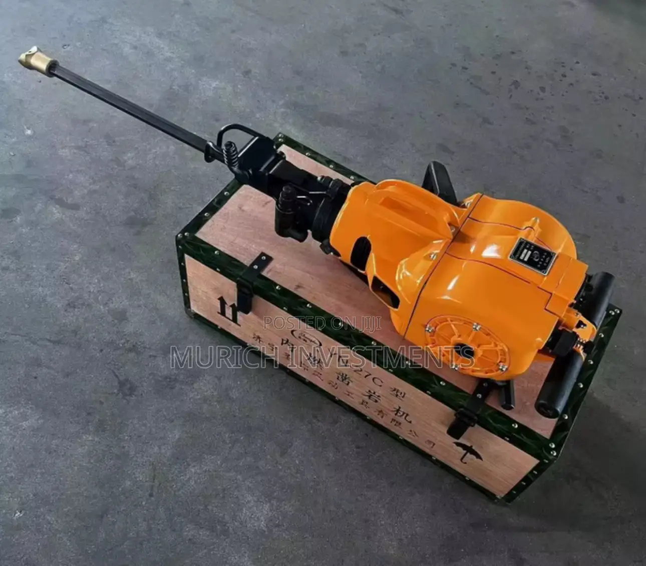 Yn-27c Internal Combustion Rock Drill Machine