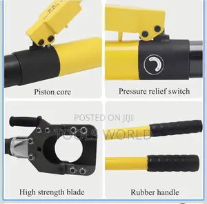 Power for Clean Cable Cuts – 400mm Hydraulic Cable Cutter