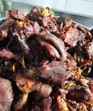 Freshly Slaughtered Cow And Ram