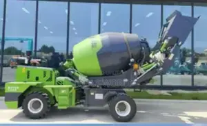 Efficient on-Site Mixing – 3.5m3 Mobile Self-Loading Concrete Mixer
