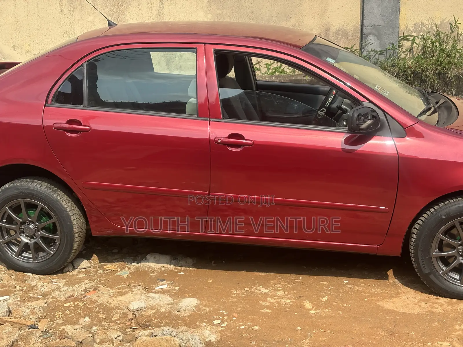 Toyota Corolla CE 2007 Red in Alimosho - Cars, Youth Time Venture | Jiji.ng