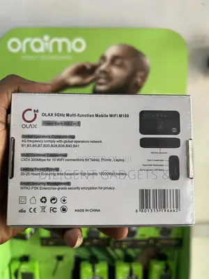 Olax 5g Mifi Router - High Speed Portable Wifi Hotspot Fast Internet