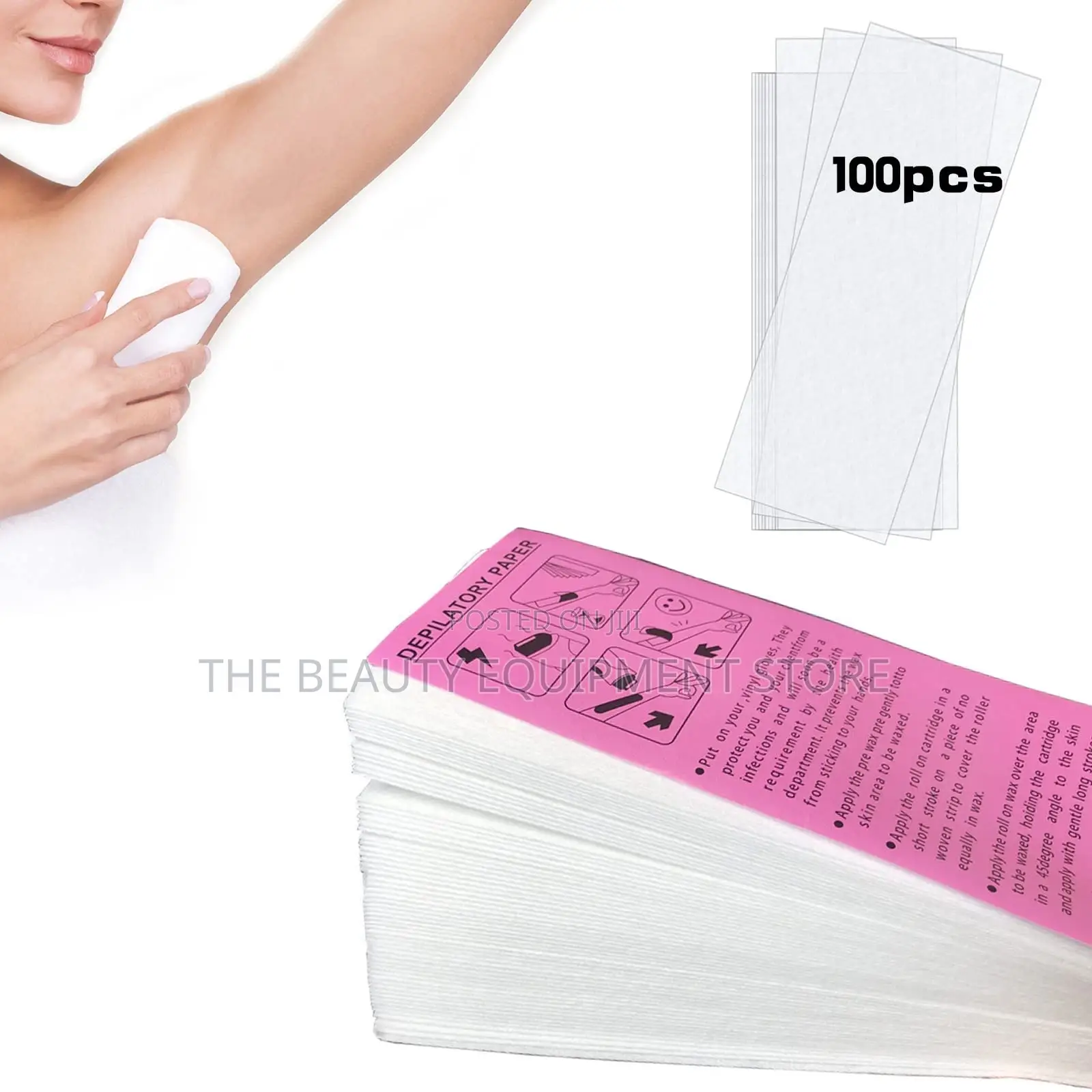 Wax Strips Paper
