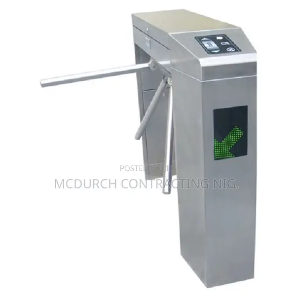 Rfid Bi-directional Tripod Turnstile Security Gate