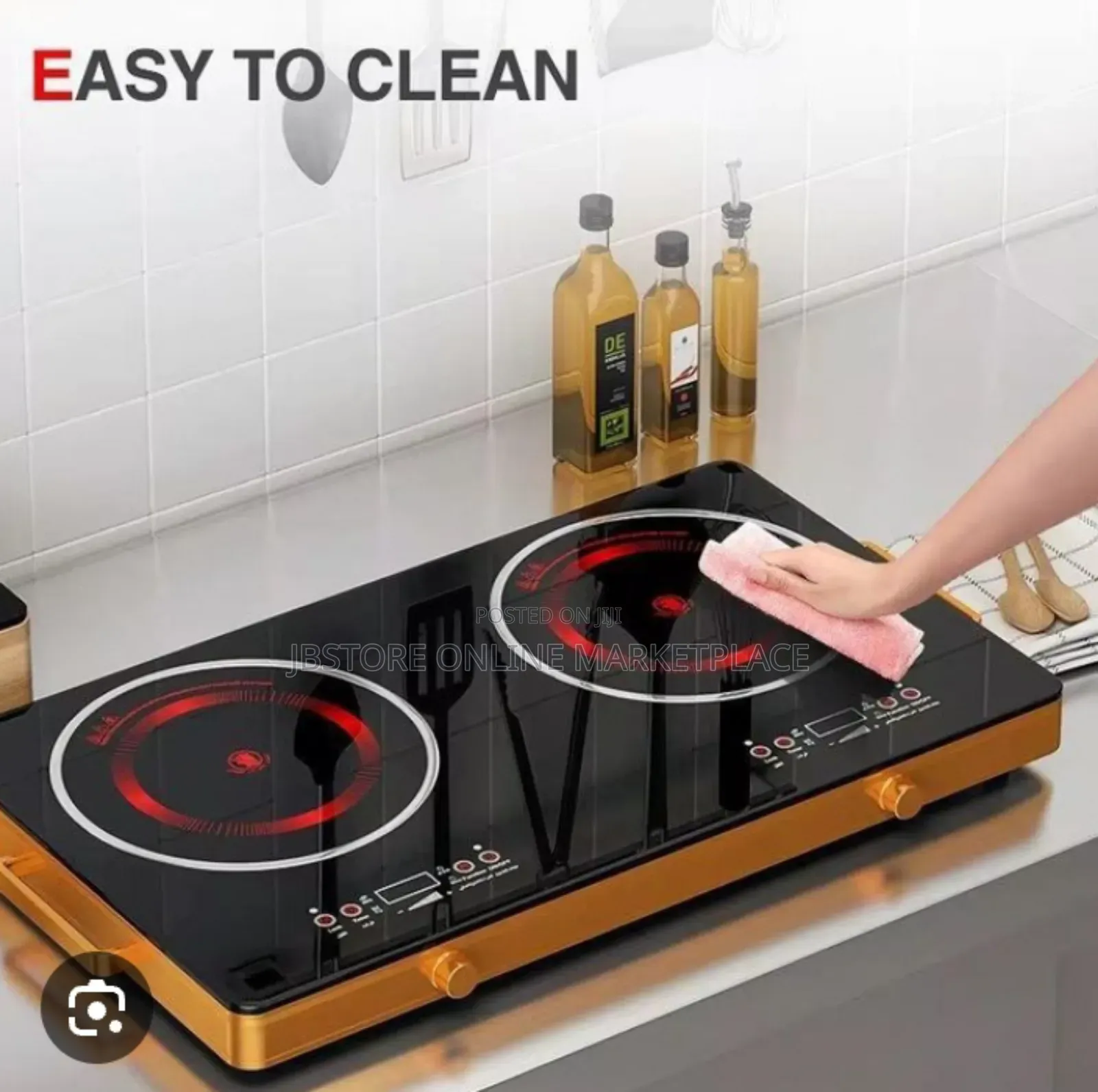 Electric Double Burner Hot Plate Cooker