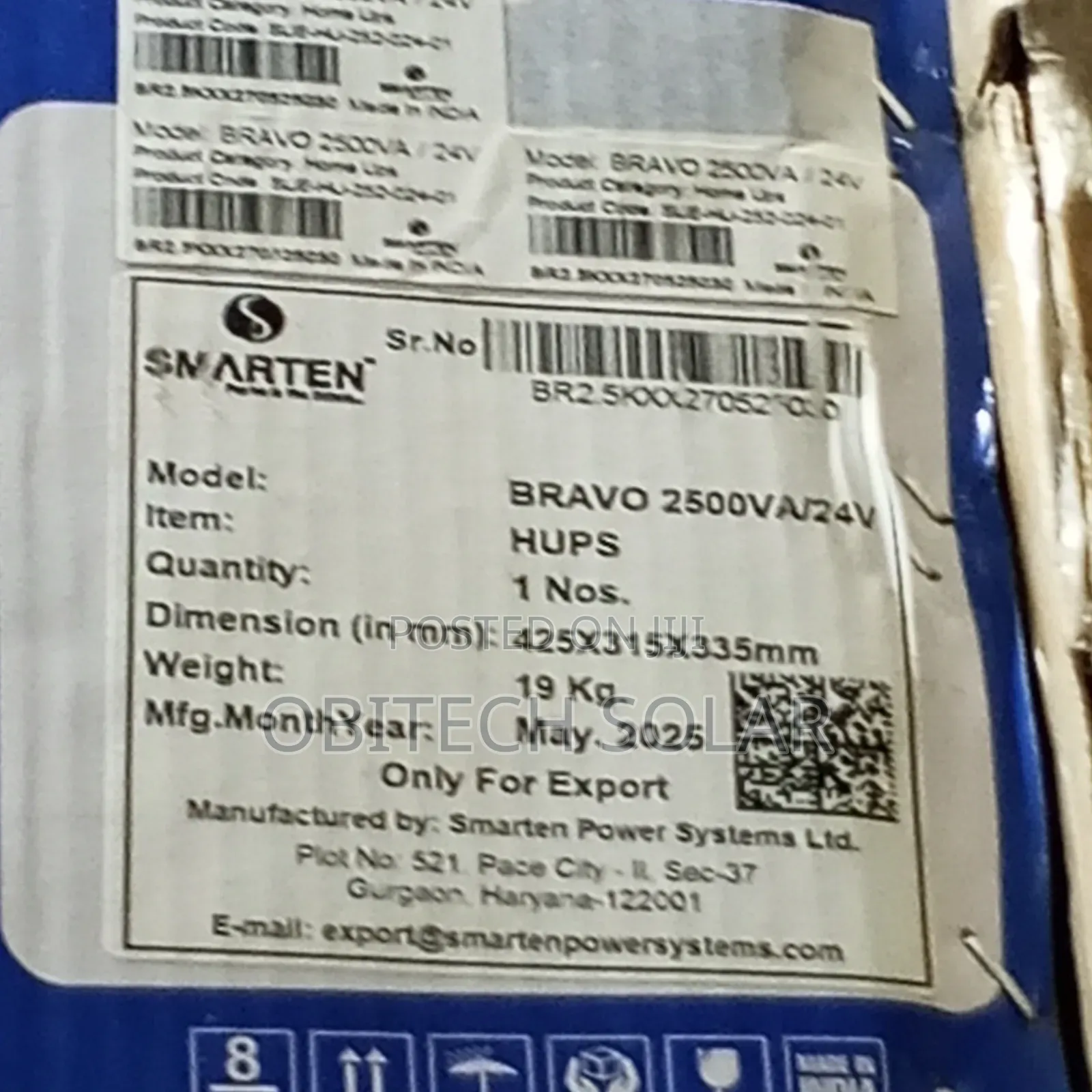 2.5kva Smarten 24v Inverter