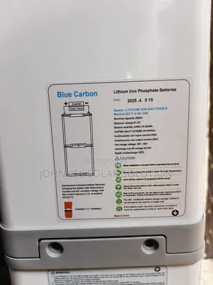 15kwh Blue Carbon Lithium Ion Battery 51.2v