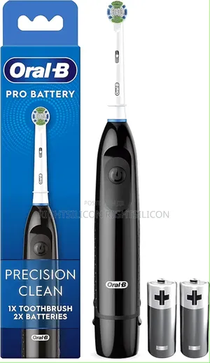 Usa Oral-B Pro Battery Toothbrush, Precision Clean Toothbrush Head,