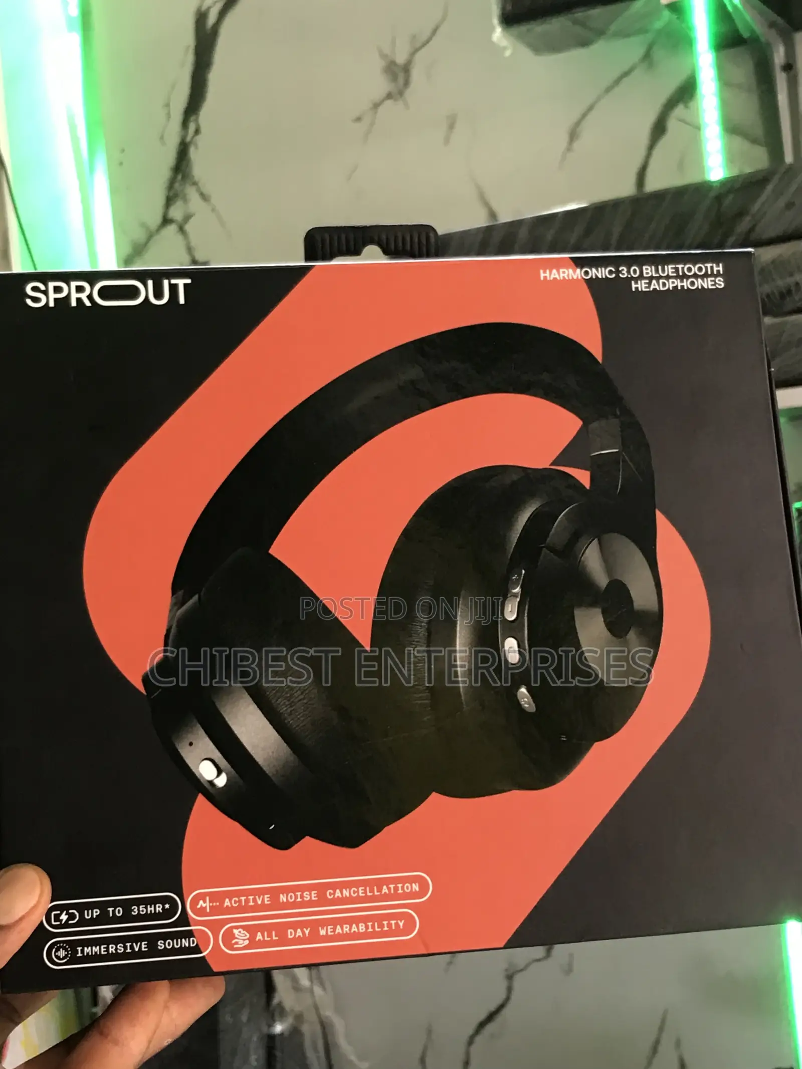 Sprout Harmonic 3 Original With Anc Bluetooth Wireless Headphone
