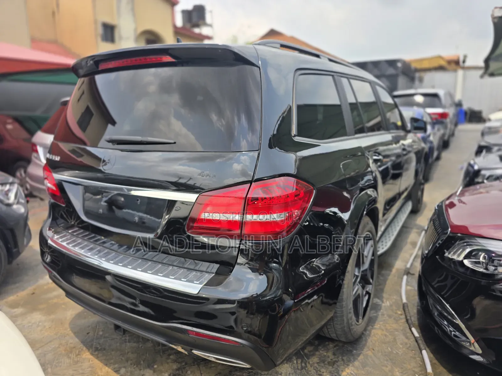 Mercedes-Benz GLS-Class 2017 Black