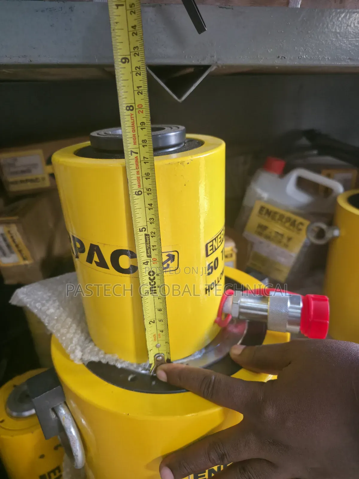 Enerpac 50-Ton Hollow Hydraulic Cylinder/Jack