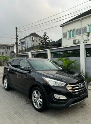 Hyundai Santa Fe Limited 4dr SUV AWD (3.3L 6cyl 6A) 2014 Black