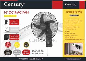 Century 16-inch Ac/Dc Solar Wall Fan. Frcb-40-dc.