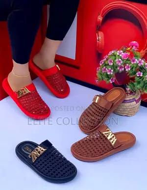 Zara Flats Slippers 37 to 40 3 Colors Available Now