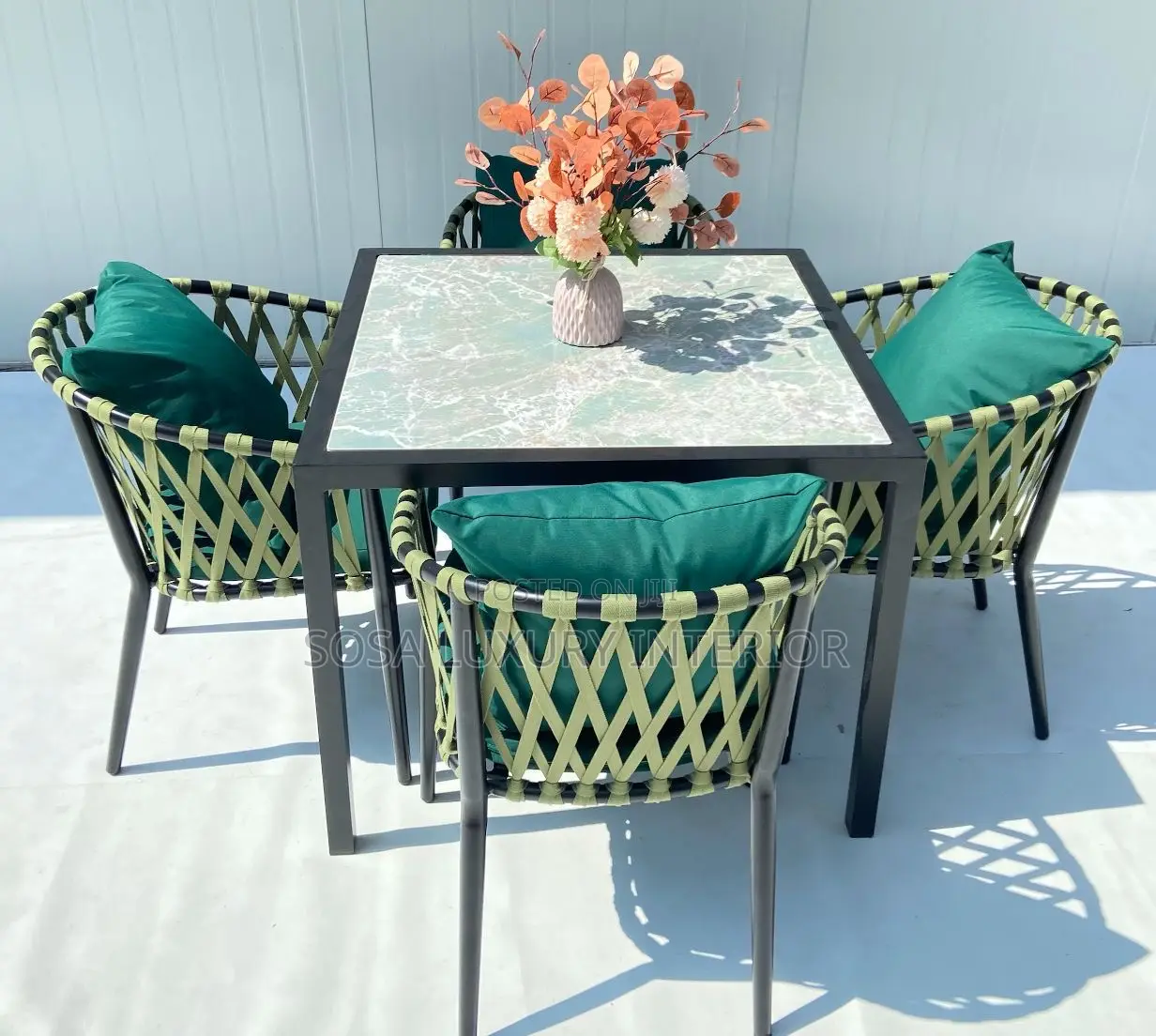 Foreign 4-Seater Restaurant Set