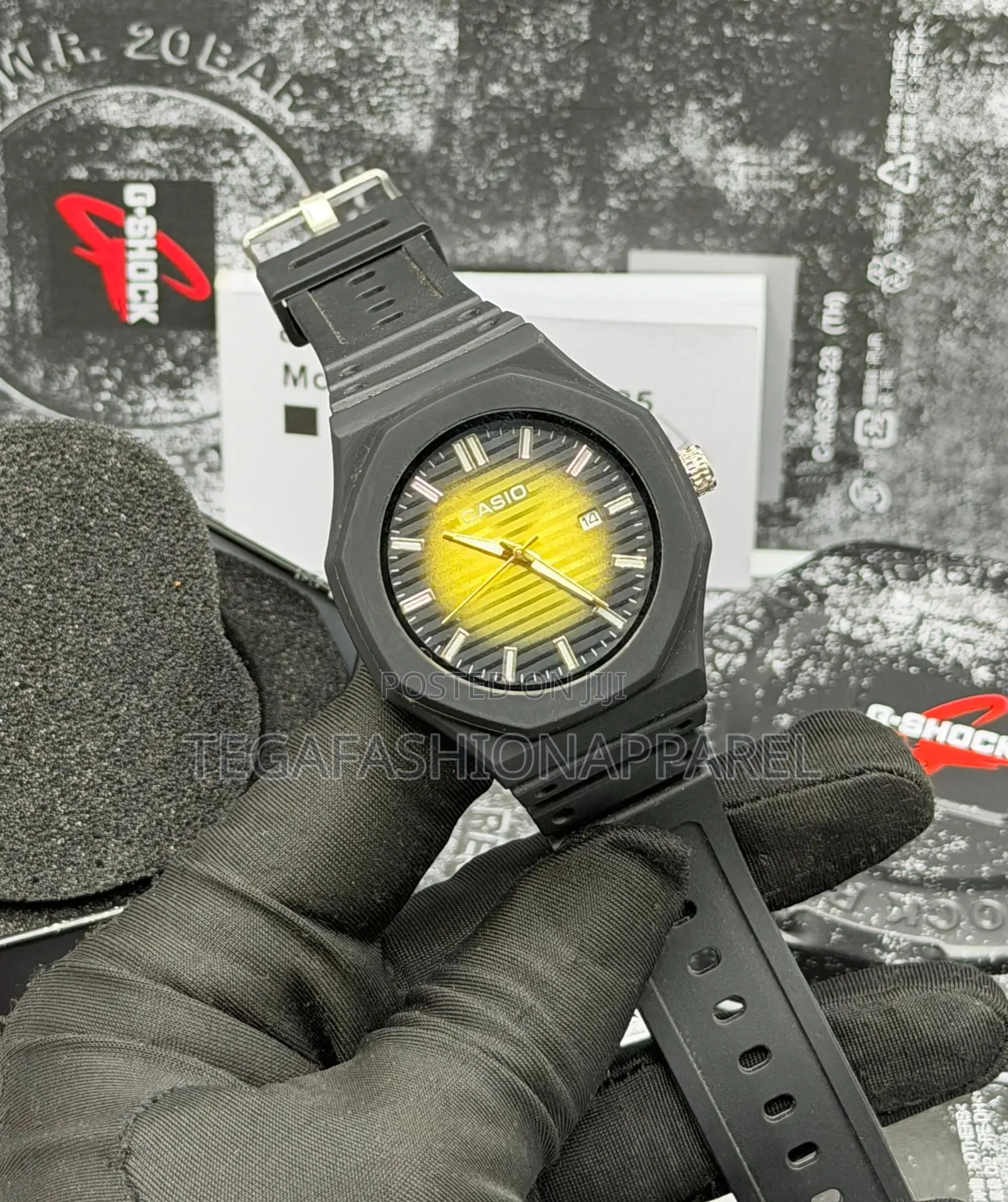 Casio Analog Rubber Wristwatch