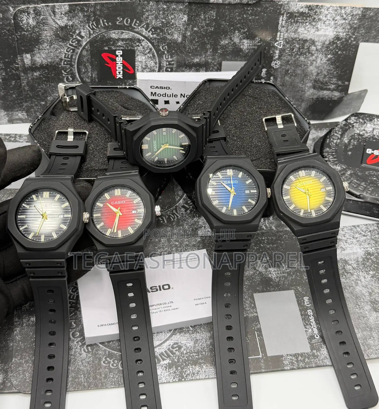 Casio Analog Rubber Wristwatch