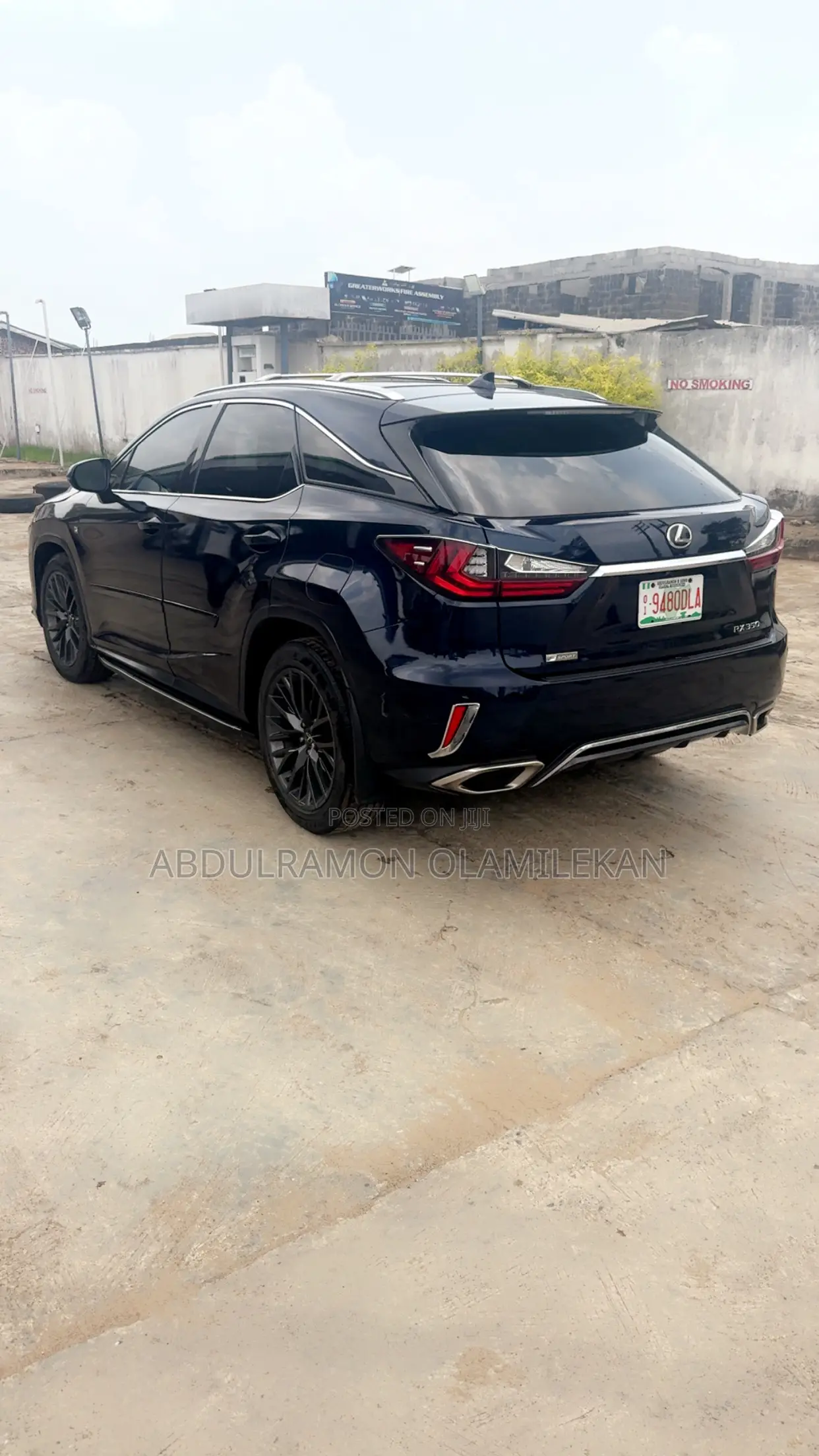 Lexus RX 2018 Blue