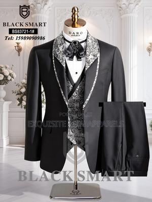 Exclusive Designers Turkish Blacksmart Tuxedo Men’S Suit