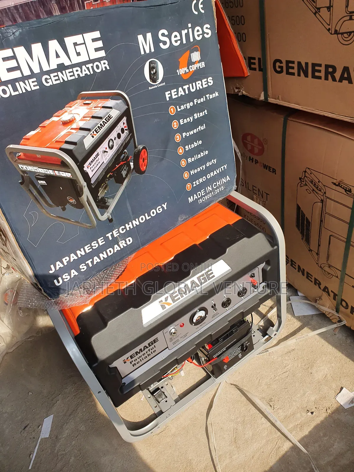 High Performance Kemage 8500e2 Generator for Home Business