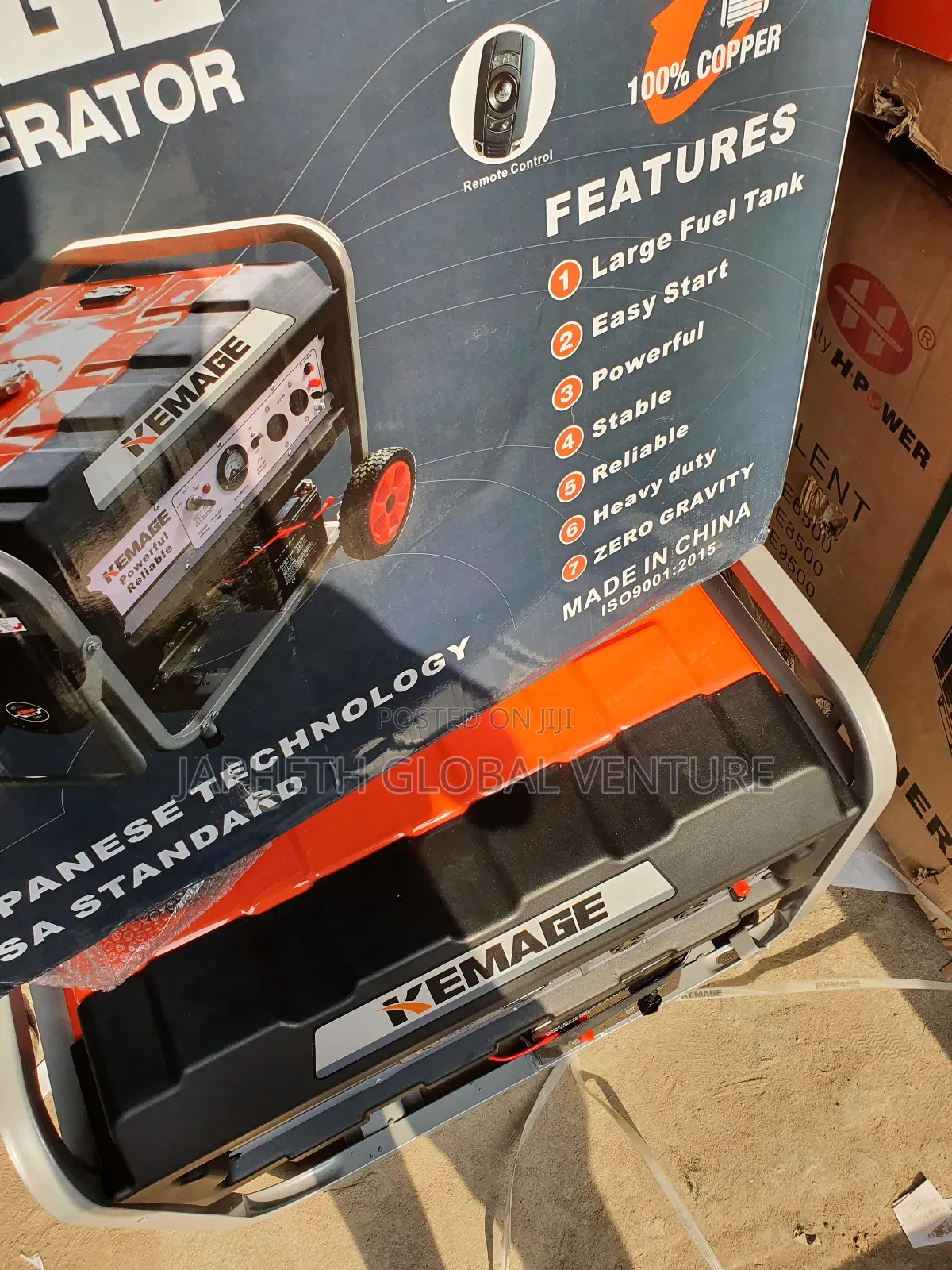 Premium Kemage 8500e2 Generator for Homes, Shops Offices